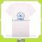 custom blue stripes printing promotional cotton tshirt