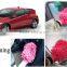 Microfiber Dual Sided Car Wash Mitts Multipurpose Dust Cleaning Brush , Professional Car Washing Brush Gloves