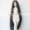 new arrival super long silky straight black doll wig