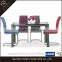 Wholesale metal glass extendable dinning table