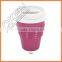 Whole price bamboo fiber cup silicone lid burst sells