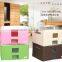 High quality home storage box Oxford Fabric Foldable Living Box