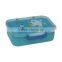 Plastic one layer breakfast lunch box