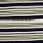 New Products 2017 100% RayonYarn Dyed Stripe Rib Knit Fabric