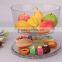 glass cake cover wth glass stand