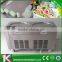 CE approved 2 pan round pan ice cream machine with pedal defrost
