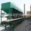 Granulated fertilizer transporting machine belt conveyor