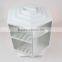 wholesale innovative household products fashion assembled 360 rotating tabletop cosmetic plastic makeup organizer
