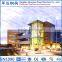 China quality prefabricated light structural steel office building for sale