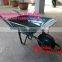 WB6400 construction wheelbarrow with ball bearing solid wheel