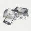 Hot selling 3 in 1 glass with cold press frame bezel with OCA sheet film for iPhone 6