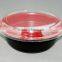 Disposable plastic fast food container bowl