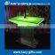 Illuminated cafe furniture beauty table led