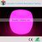 Fashional night bar rechargable multi color led light stool chair