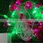 Waterproof artificial high quality new year holiday Christmas led string lights flower