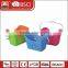 Colorful multi-function cheap door fruit storage wholesale plastic hanging basket with hook wholesale
