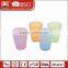 2016 hot sale wholesale AS/PS material clear drink/beer/water disposable plastic juice cup