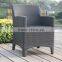 Modern PE rattan Chairs for Coffee Shop Outdoor furniture