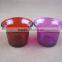 50ml red glass candle jar candle holder jar