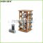Bamboo Spice Rack Set, Wooden Spice Rack, Unique Spice Racks With Revolving Base/Homex_Factory