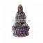 Indoor fengshui antique art metal crafts Guanyin bronze buddha statue for sale