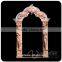 outdoor home decoration stone carving arch door marble frame with figure design