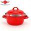 New design luxurious enamel stew pot casserole hot pot turkey pot OEM