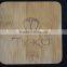 wholesale bamboo coaster