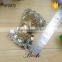 Wholesale fashion brazil lady heel crystal shoe accessory