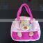 beauty plush stuffed toy bear bag for children