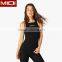 2017 New Arrival Comfortable Multi size breathable performance women fitness tank top with original design stringer tank top