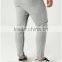 Dark Grey Mens Tapered Jogger Pants Polyester Cotton Fleece Black Fashion Design Fitness Sweatpants Gym Fitted Joggers