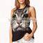 THE Sublimation printing polyester lady's vest