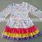 Easters Dress Baby Girl Dresses With Ruffles Wholesale Boutique Dress for Children