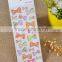 Custom children carton sticker cheap epoxy/pvc/pet sticker die-cut adhesive sticker