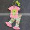 2016 Easter Design Pink Dog Shirt Girls Boutique Clothing Aztec Pants With Matching Headband And Necklace Set