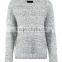 OEM clothing manufacturing knitted wool dot pattern womens sweaters with low price
