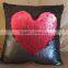 Wholesale mermaid reversible sequin pillow 40x40cm