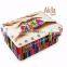 Rectangular Jewelry Boxes of Blanket and Leather