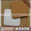 2017 new toyota coaster bus baking mat private label Wood thin cork backing for Coasters