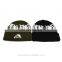 Wholesale jacquard style custom embroidered knit acrylic beanie