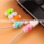 bulk cheap wholesale mini butterfly shaped mobile phone charging line protector