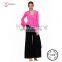 AB025 black latin pants costume for girls china