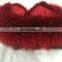 2016 Genuine Colorful Raccoon Fur Trim Collar For Parka