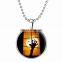 2017 DIY Hand And Moon Glow In The Dark Necklaces Glowing Luminous Night Necklaces Jewelry Wholesale
