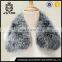 Factory Dyed Blue Fox Collar Real Fur Collars