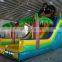 Single Lane Hot Sale Jungle Gorilla Inflatable Slide
