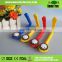 colourful plastic food bag clip with date