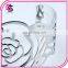 European fashion metal texture rose hollow opeaning bracelet