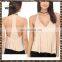 hot girl beauty blank v neck tank top wholesale bamboo pink tank top